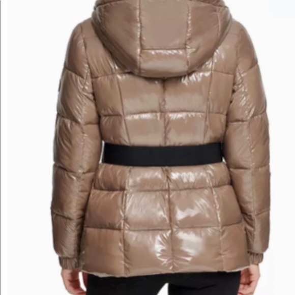 Calvin Klein Women’s Hoodie Puffed Coat - Picture 4 of 5